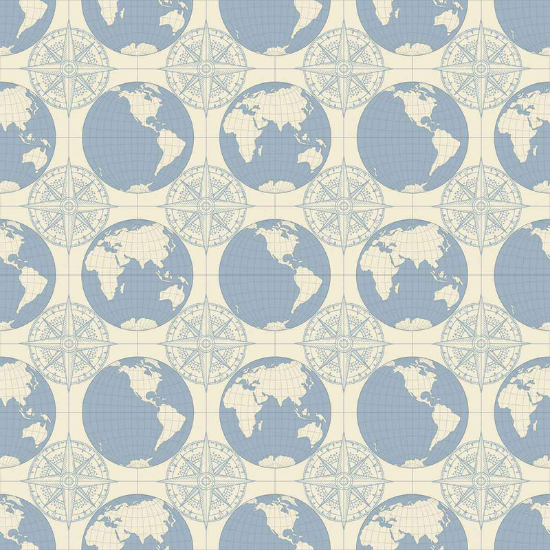 Peel & Stick Geometric Tile, 126" L x 24" W