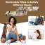 Oreiller de lecture Gymax