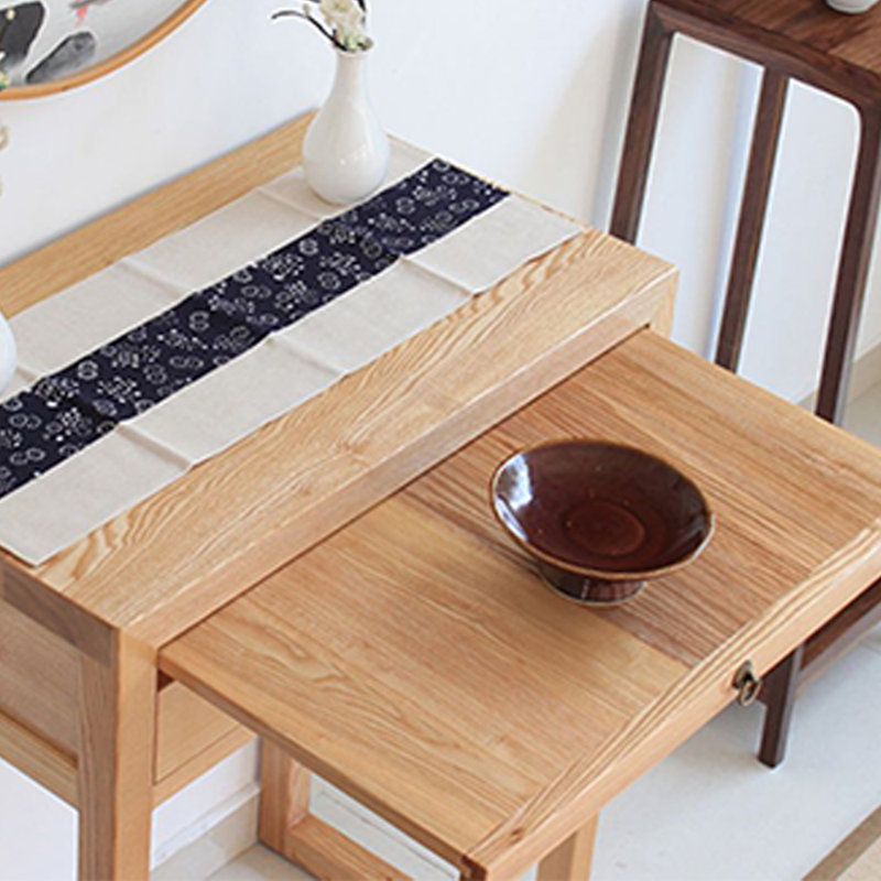 New Chinese Style Solid Wood Console Table