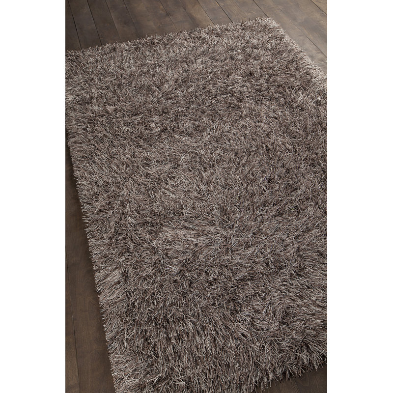 Remer Performance Abstract Indoor Rug, Brown/Cream, Rectangle 5' x 7'6" 