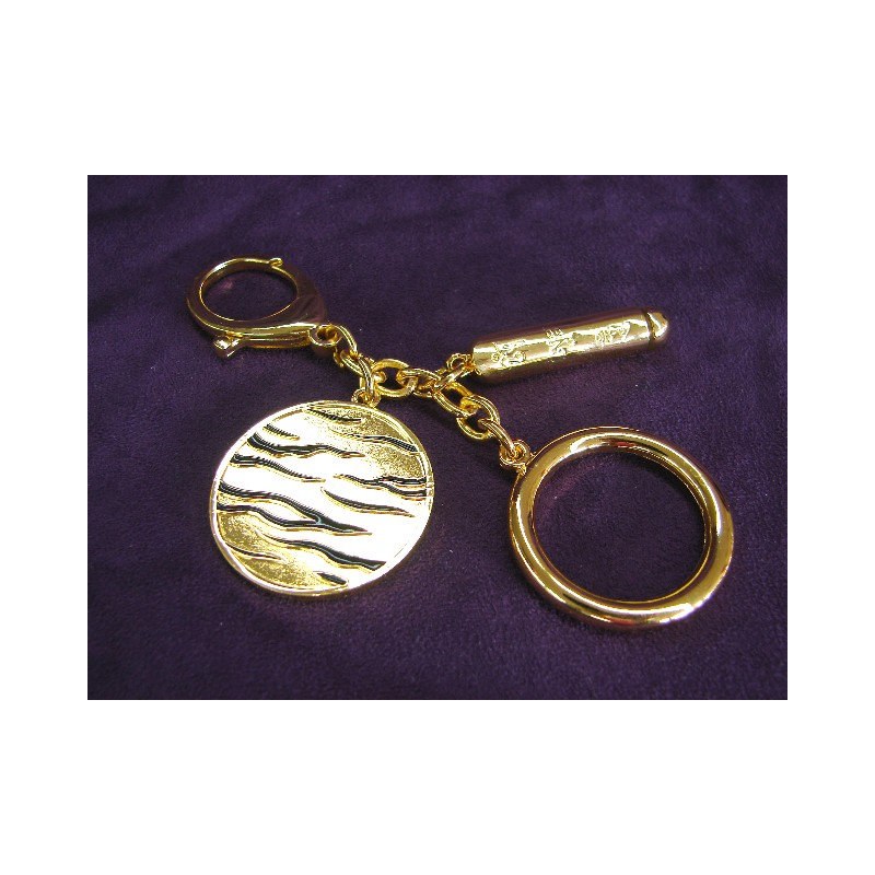 Porte-clés talisman anneau Precious