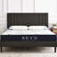 Matelas en mousse viscoélastique imprégnée de gel de 10 po Alwyn Home-853154069