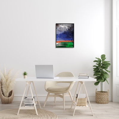 «Murky Abstract Landscape Dark Storm Cloud Winds», art mural par Atelier Posters