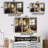 Brown Rustic Bathroom Charm I - Rustic Wall Art Print Set-269520313-269520305