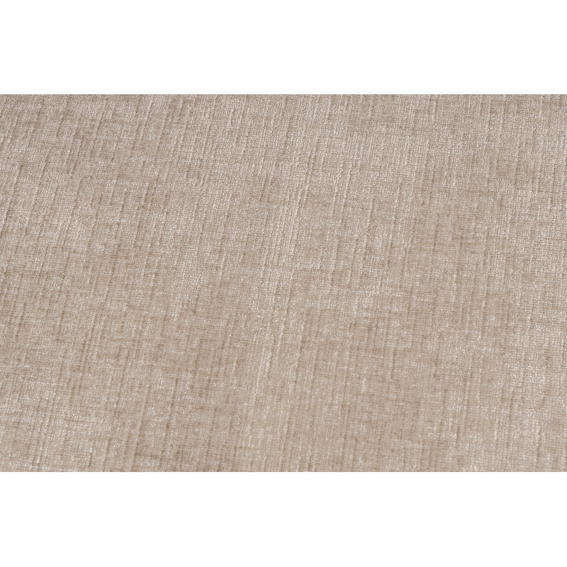 Canapé rembourré 113,4 po Natron, Chenille beige, Accoudoir à droite (vu de face)