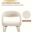 Ensemble de 2 chaises de salle à manger modernes, structure en métal Boucle pour petite cuisine