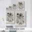 Motif floral rétro vintage CCXVII - Cavas enveloppés de galerie-618924307