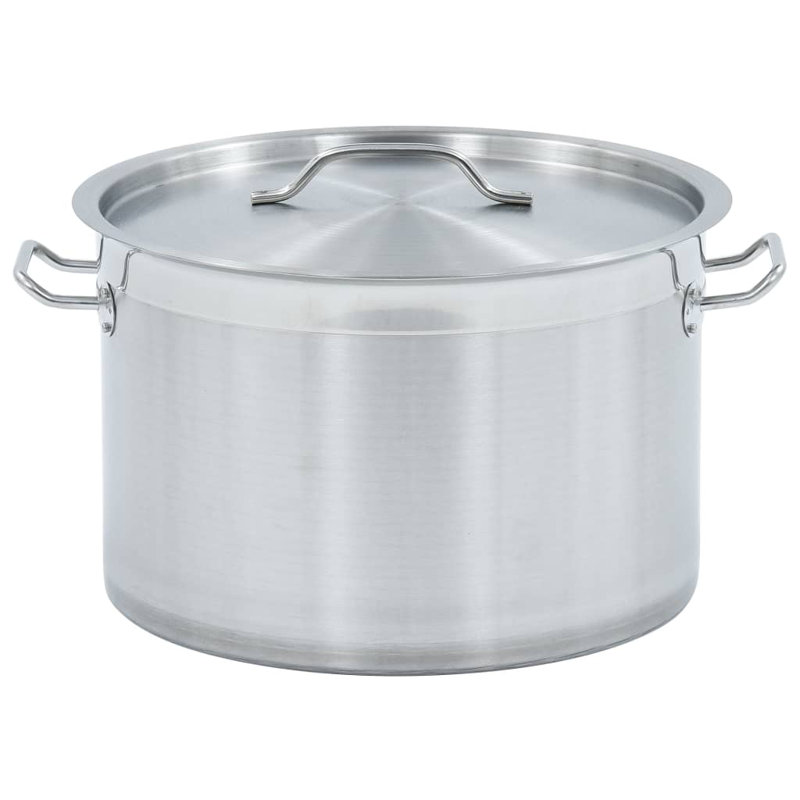 Belfry Kitchen Walden 23L Stainless Steel Stock Pot, 22cm H x 35cm D (23L)