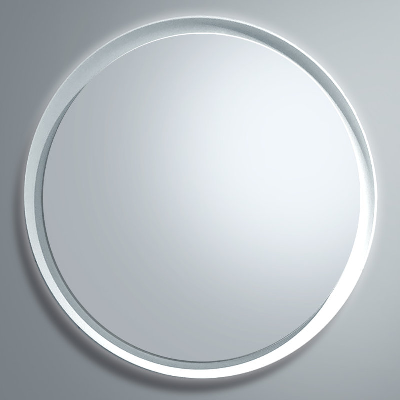 Miroir de salle de bain Yana, H 23,63 po x l 23,63 po