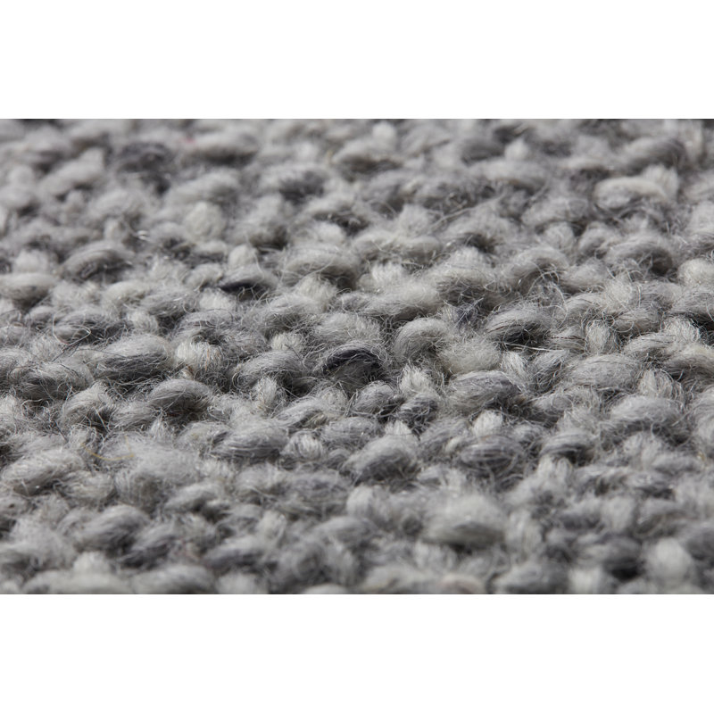Vila Square Throw Pillow, Polyester/Polyfill, Light Gray