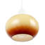 Gradient Amber Glass Globe Pendant Lamp Shade In Rounded Globe Form By 