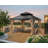 Aluminum Patio Gazebo Permanent Hardtop Gazebos-87169649-89659371