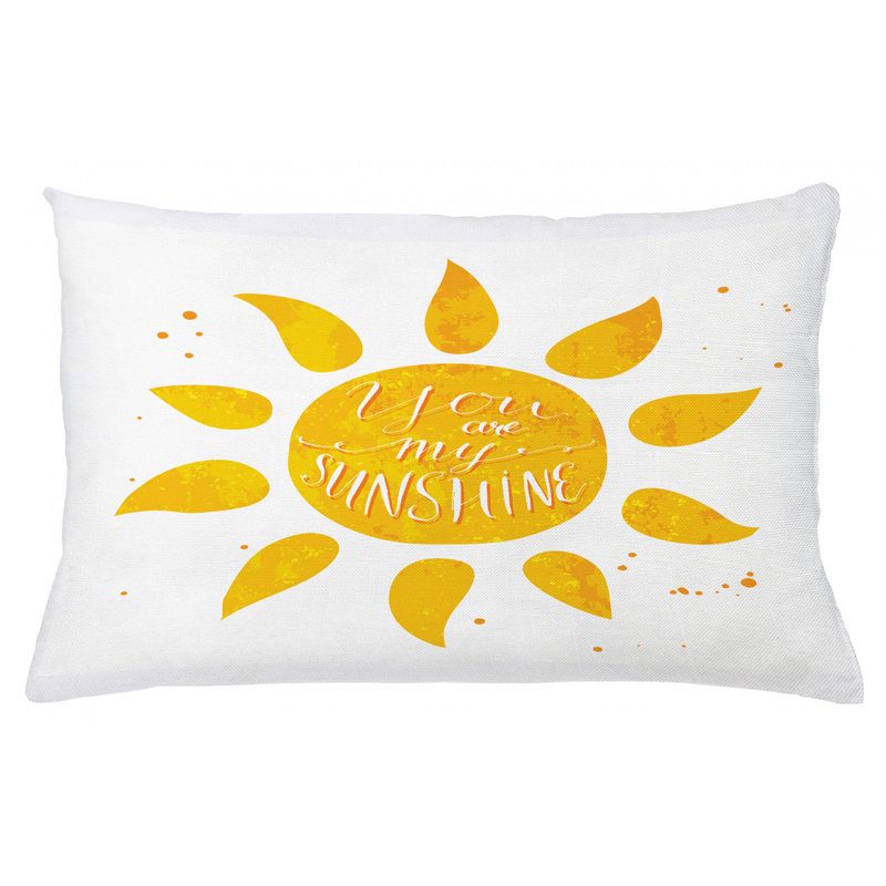 Housse de coussin lombaire intérieur/extérieur, 16 po x 26 po