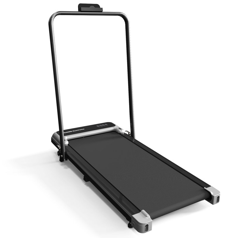 Tapis roulant avec tapis de marche et inclinaison réglable, tapis roulants portables pliables pour le bureau personnel, tapis roulant sous le bureau silencieux avec une vitesse de 0,6 à 3,8 MPH, capacité de 265 lb