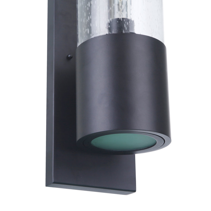 Steel Wall Light, Midnight, 20" H x 5.5" W x 6.88" D