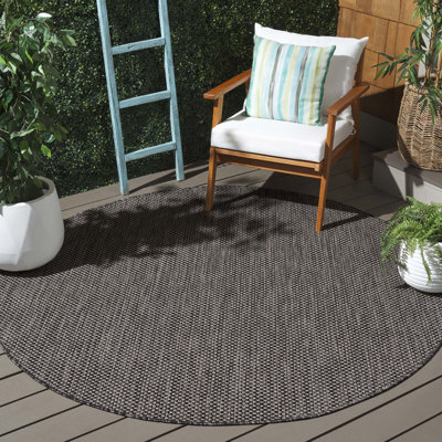 Tapis d'intérieur / extérieur de couleur unie Sezis Performance