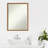 Onarga Closed Corner Frame Flat Wall Mirror