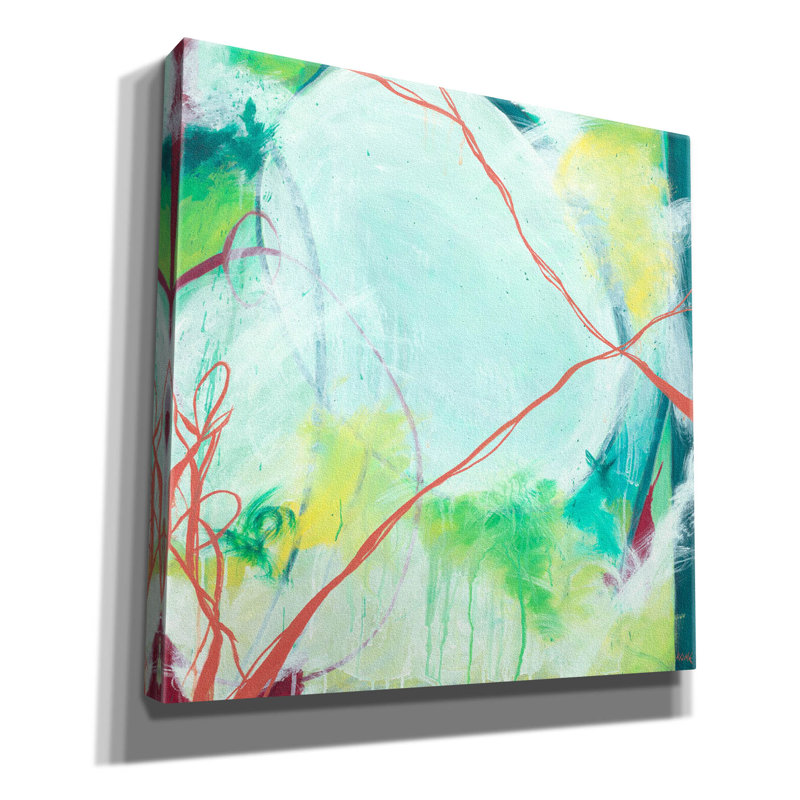 Art mural sur toile Wrought Studio ™ «April» par Romeo Zivoin, H 26 po x l 26 po x P 1,5 po