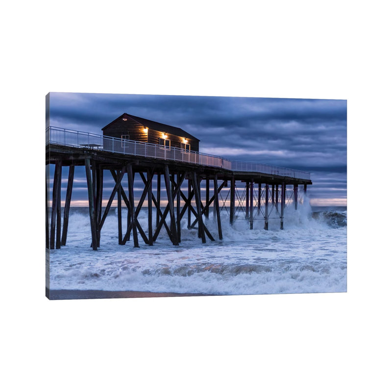 Belmar Storm by David Gardiner - Wrapped Canvas Gallery-Wrapped Canvas Giclée, 20.32 cm H x 30.48 cm W