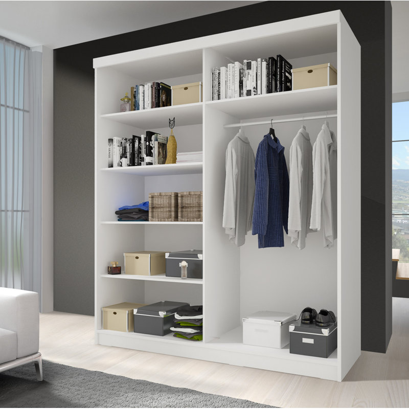 Gulledge 2 Door Wardrobe, Oak Sonoma