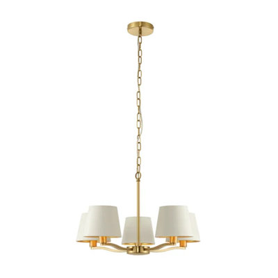 Hope 5 - Light Shaded / Spider Chandelier