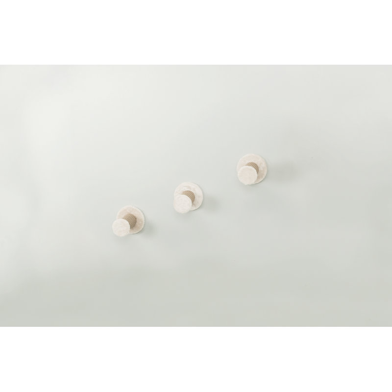 Light Gray and Brown Sisal Wall Mount Cat Climbing Steps