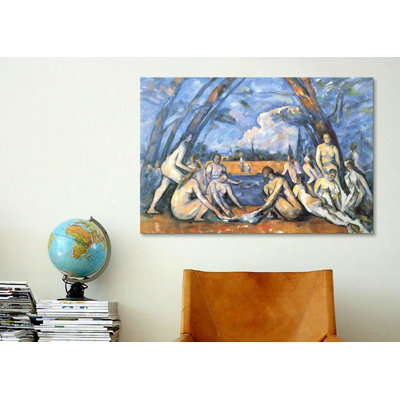 " Bathers 2 " by Paul Cezanne