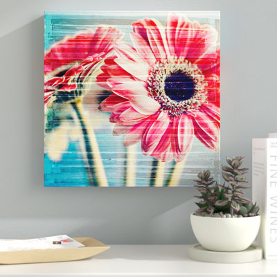 Painted Petals XXI - Reproduction de photo sur toile tendue