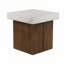 Table d'appoint carrée MGO, utilisation intérieure / extérieure