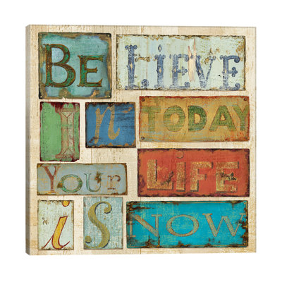 Believe & Hope by Daphne Brissonnet - Print on Canvas