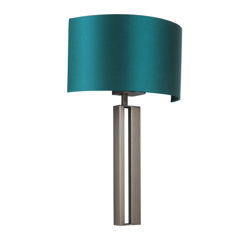 Robinsonville Steel Wall Sconce, Mink, Brushed Bronze Plate