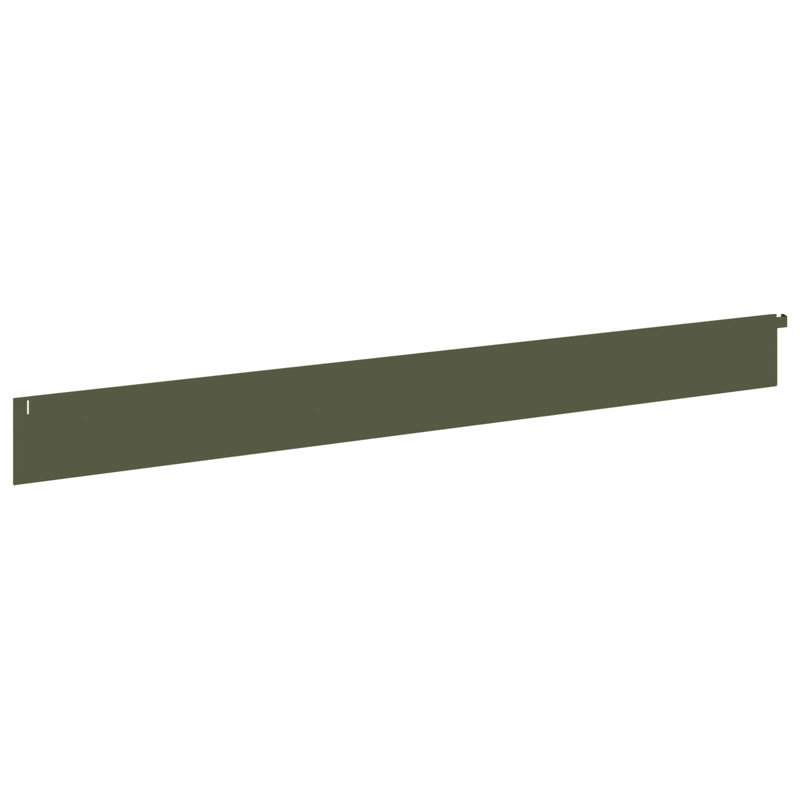 4 cm H x 102 cm W Steel Lawn Edging Fencing with 30 Panel(s) Included, 10cm H x 102cm W