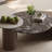 Light luxury design sense coffee table