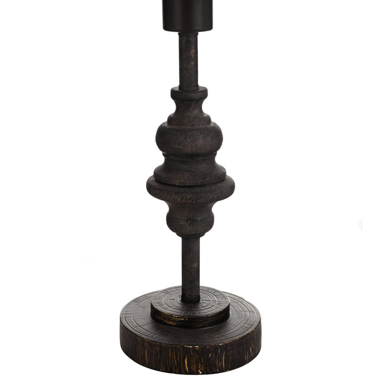 Lampe de table 20 po Ferdinand, Métal noir