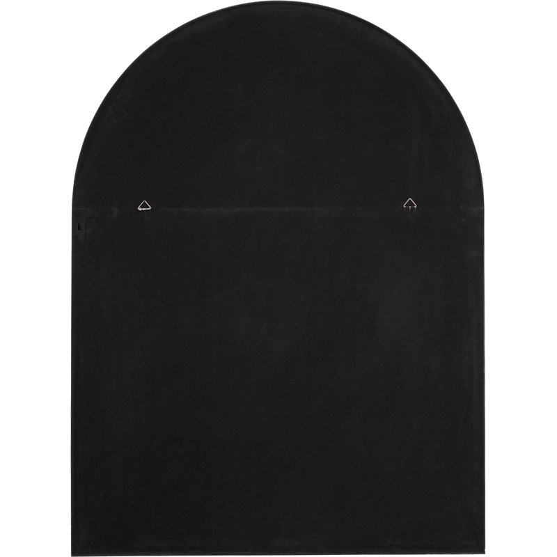 Metal Arch Mirror, Brushed Brass