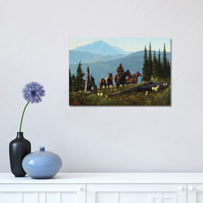 «Journey From The Far North» par Joe Velazquez - reproduction d'art sur toile tendue