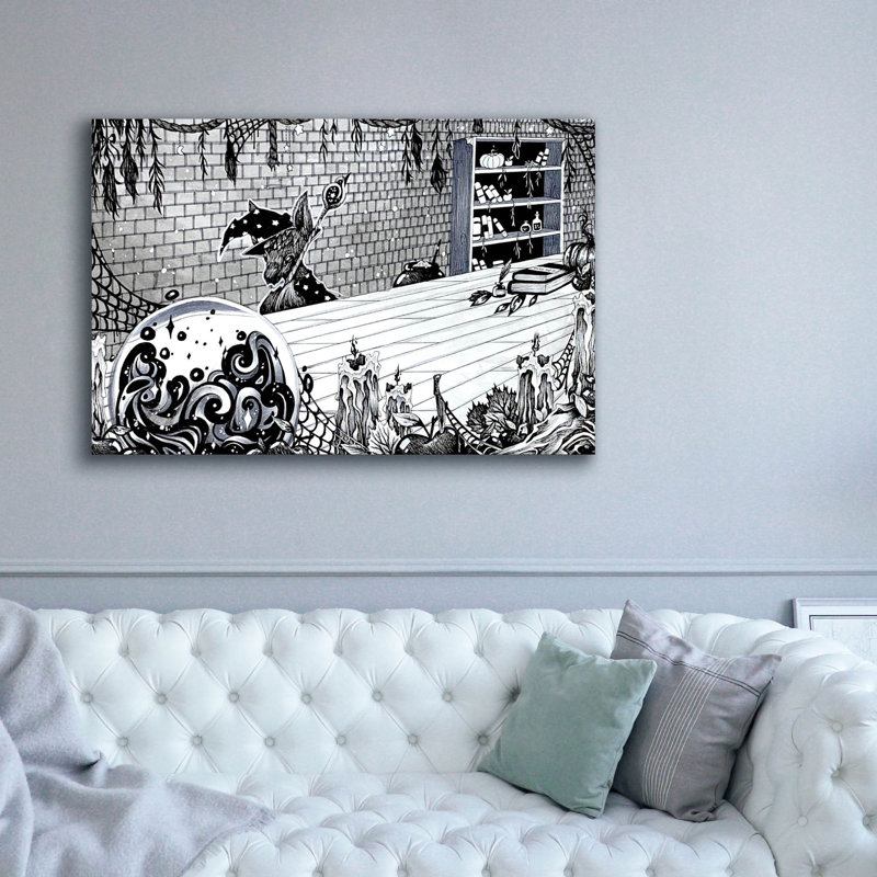 " Potion Master " by Avery Multer, 40" H x 60" W