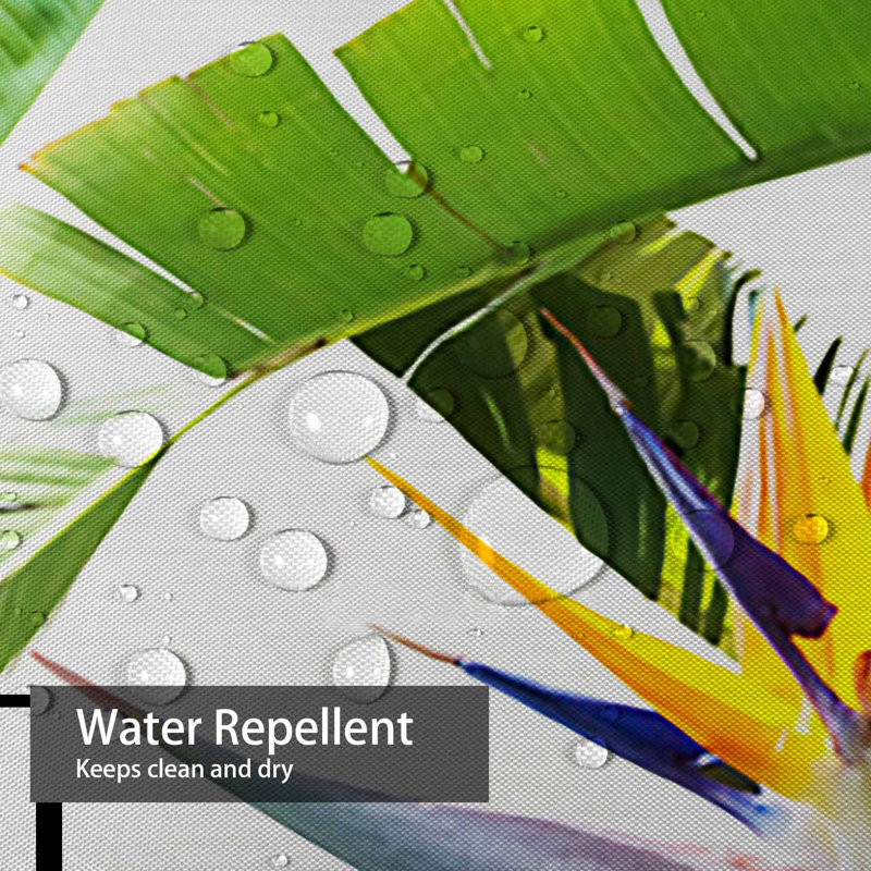 Rideau de douche Bamboo Forest, L 72 po x l 72 po