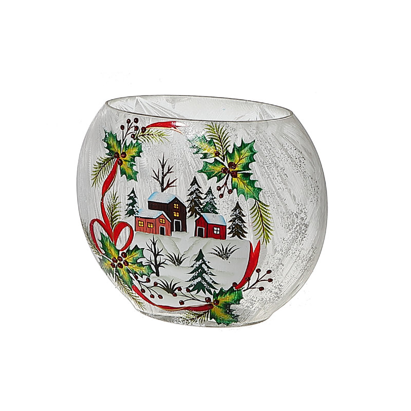Vase de table en verre