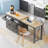 74.5 Inch Rolling Kitchen Island with Extendable Dining Table, Ample Storage, and Lockable Wheels for Flexible Use.-1551706403
