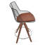 Tabouret de comptoir Tiger Pyramid