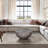 Freddick Single Drum Shape Coffee Table