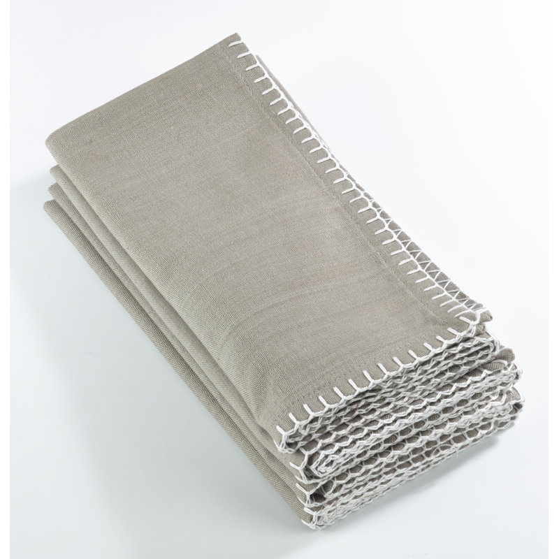 Serviette 20 po Ivara, Gris