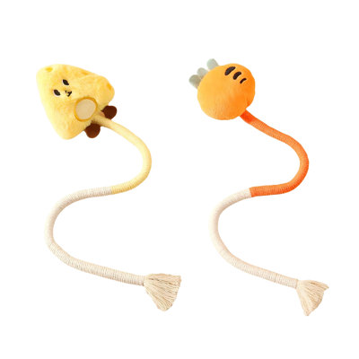 Cat Toys Chew Ropes 2 Pcs With Natural Catnip 21.65 In