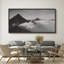 Grande impression sur toile encadrée, impression de paysage de montagne pour un décor moderne-119328983-119328984