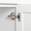 Meuble-lavabo de 30 pouces avec 2 portes, 2 tiroirs, tablette réglable, glissières cachées pour les tiroirs et charnières pour portes