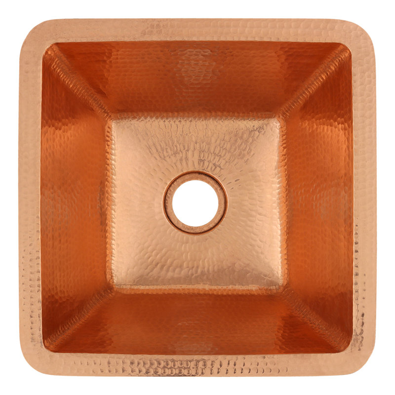 Premier Copper Products BSP5_BS15PC2-B Bar Sink And Drain Package