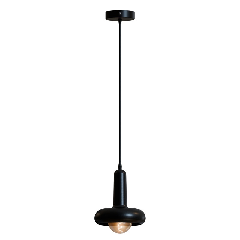 Crystol 1 - Light Dome Pendant, Black
