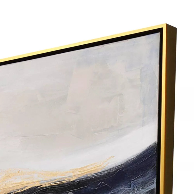 «Nouveau I», peinture sur toile encadrée