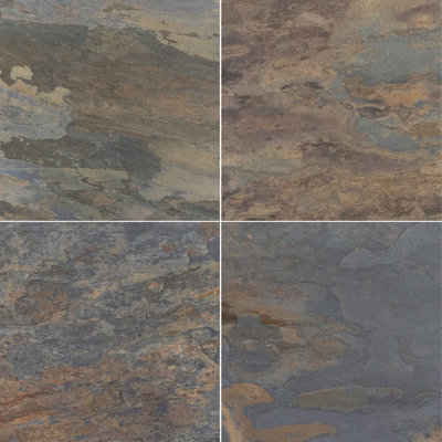 Golden Coast Slate Wall and Floor Tile